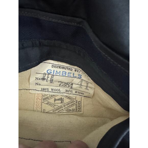 Authentic vintage Pittsburgh Police dress uniform jacket with built-in mystery - Picture 6 of 16